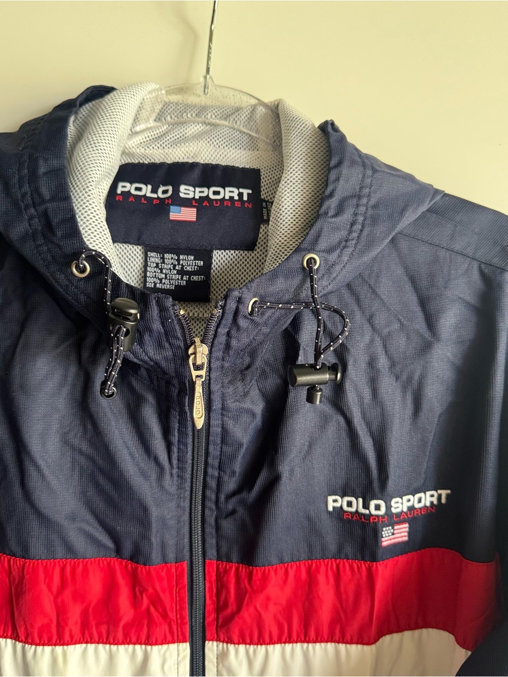 Polo Sport Ralph Lauren 90s Colorblock Windbreaker Jacket S